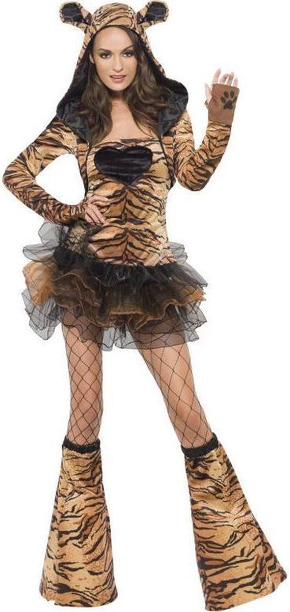 Sexy tutu tijger kostuum voor vrouwen - Verkleedkleding