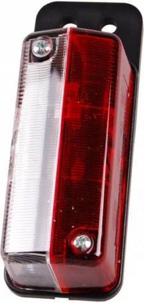 Hella breedtelicht Rood/Wit op houder