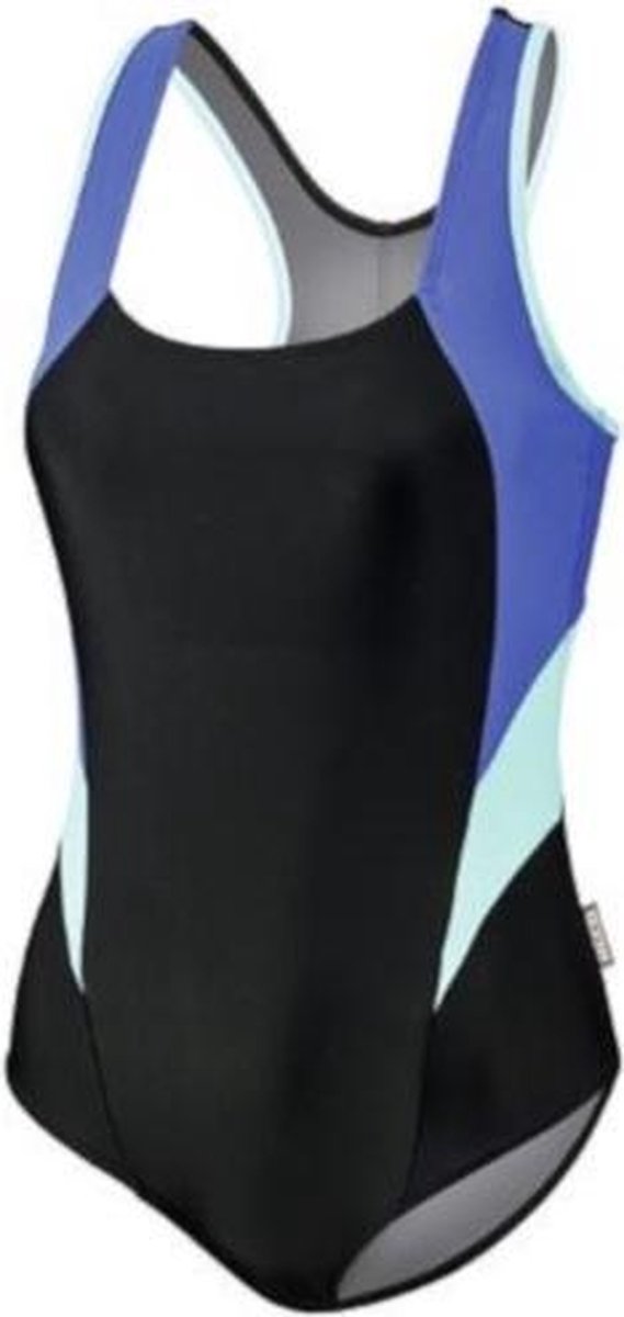 Beco Badpak C-cup Dames Polyamide Zwart/blauw Maat 46