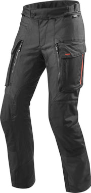 REV'IT! SAND 3 ZWART LONG MOTORBROEK 2XL