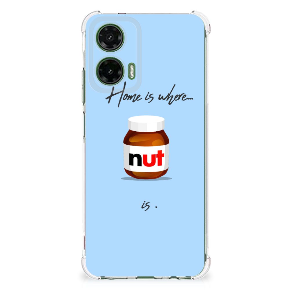 Motorola Moto G35 Beschermhoes Nut Home