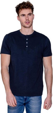 MZ72 - Heren T-Shirt - 100% Biologisch katoen - Treelife - Navy