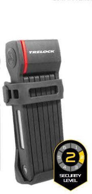 Trelock Vouwslot FS 280 Two.Go 80 cm X-Move zwart