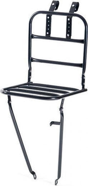 PTT Fiets Voordrager - 28 Inch (28'') - Met Steun - Zwart - Staal