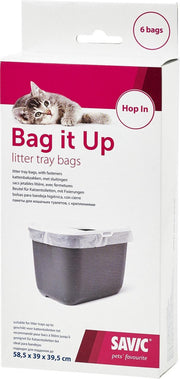 Hop in Kattenbakzakken