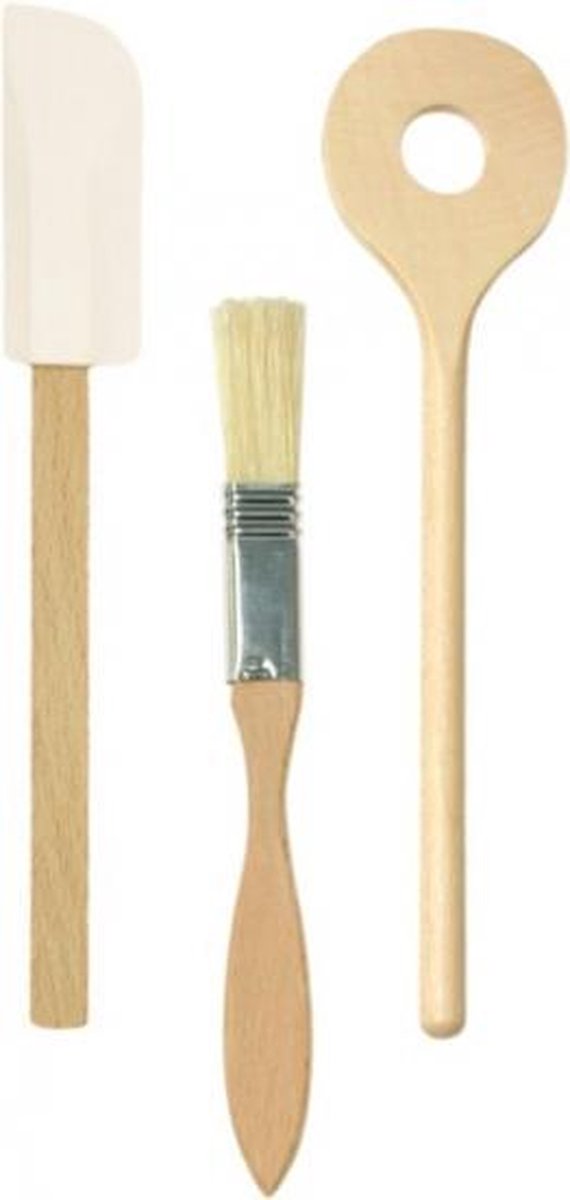 3 delige houten keuken set. (Gluckskafer)