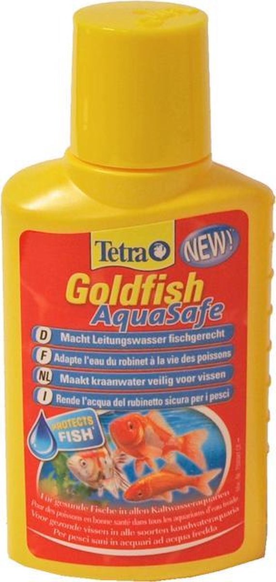 Tetra aquasafe goudvissen - 250 ml verwijdert schadelijke stoffen