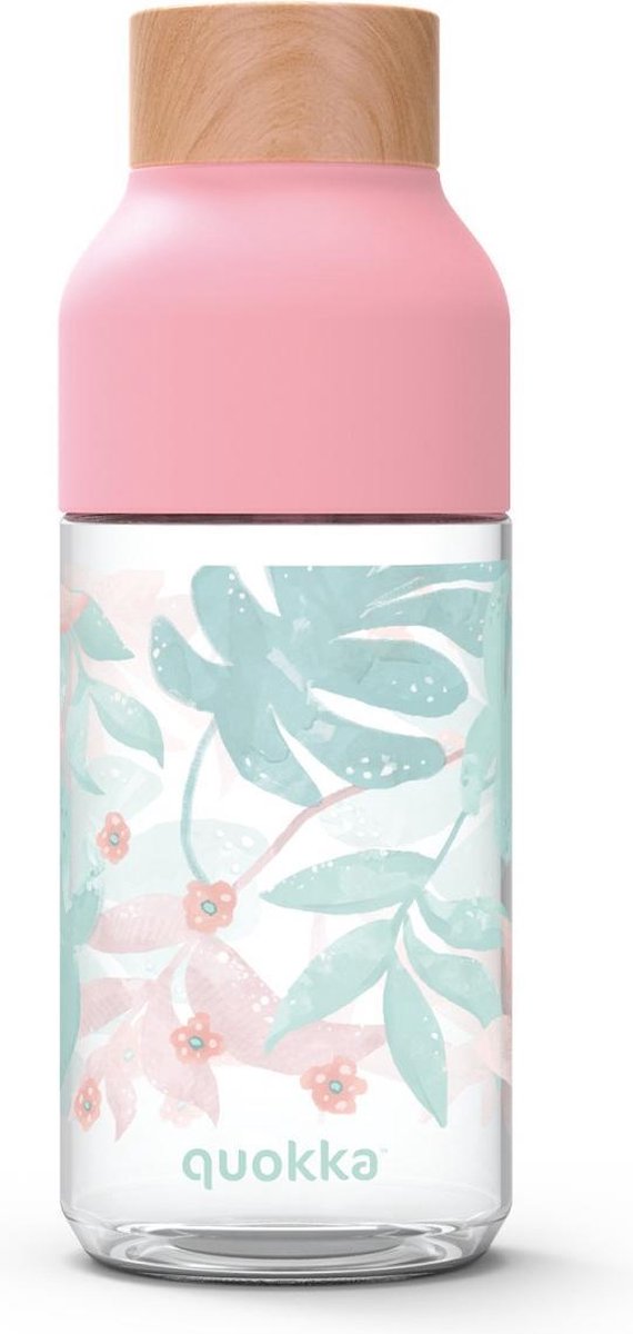 Quokka Waterfles Palm Springs -  570 ML - Roze