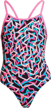 Live streamer Diamond back one piece - Meisjes | Funkita