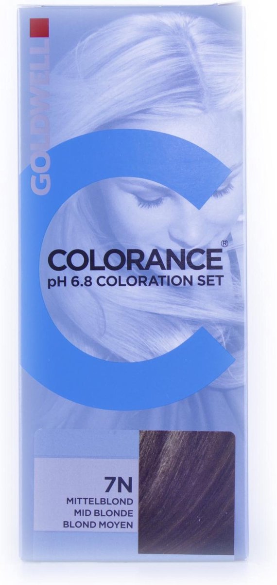 Goldwell - Colorance - pH 6.8 Coloration Set - 7N Mid Blonde