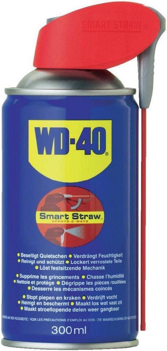 WD40 MultiSpray 300ml met geïntegreerde spuitkop