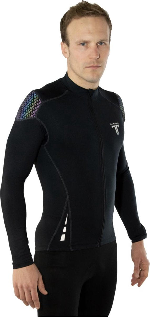 TriTiTan Professional Unisex Multifunction Compress Thermal Jersey Black M