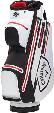 Callaway Chev Dry Cart Bag -  wit/zwart/rood