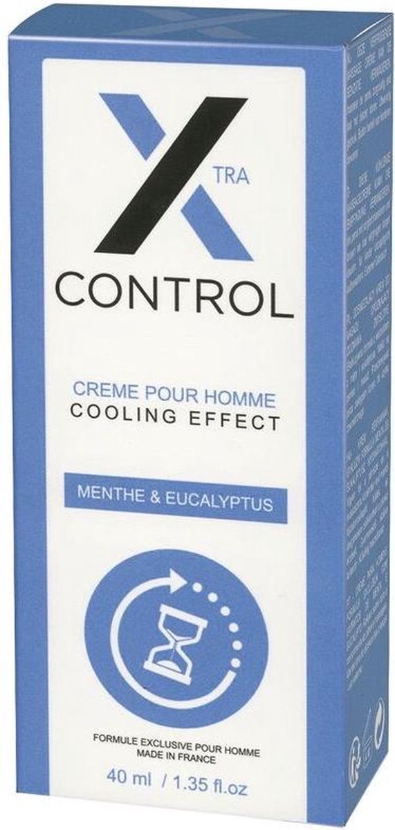 X CONTROL COOL CREAM FOR A MAN