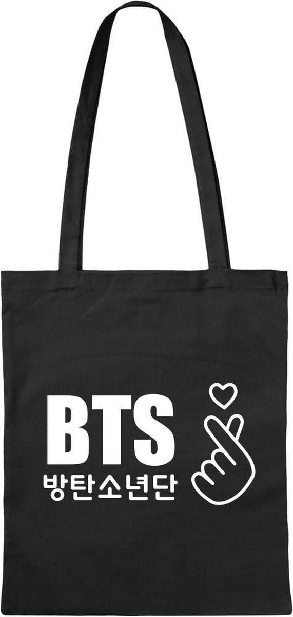 BTS - Korean Boyband Kpop Bangtan Boys Katoenen Tas / Love / heart