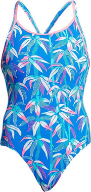 BooBam Blue Diamond back one piece - Dames | Funkita
