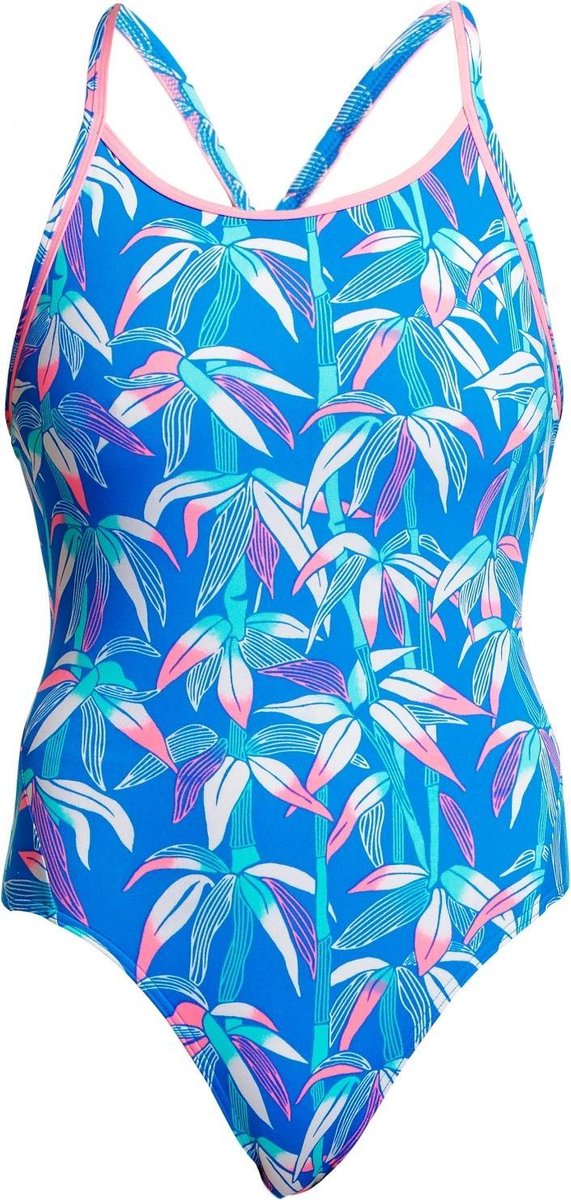 BooBam Blue Diamond back one piece - Dames | Funkita