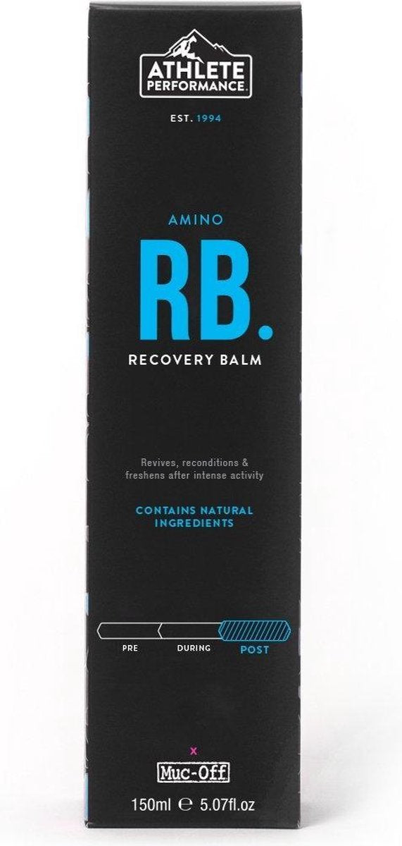 Athlete performance muc off  recovery balm amino 150ml - ZWART