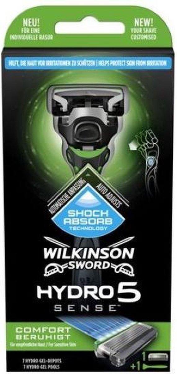 Wilkinson Sword scheermesje Hydro 5 sense met 7 gel-depots