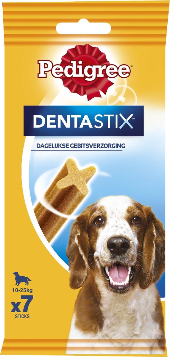 Pedigree Dentastix - Medium - Hondensnack - Jaarpak 364 stuks (52 x 7 stuks)