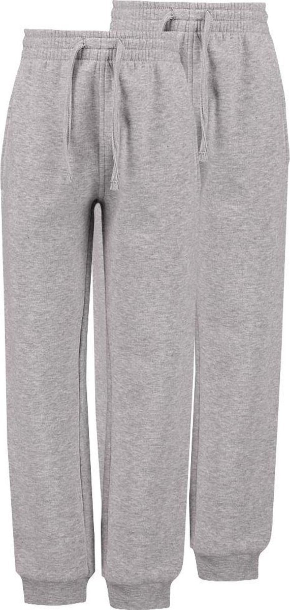 Zeeman kinder joggingbroek - grijs - maat 92 - 2 stuks