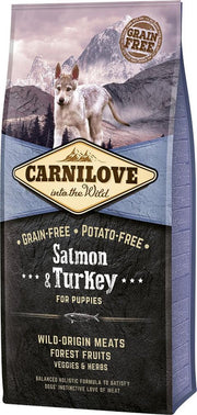 Carnilove granenvrij - Zalm & Kalkoen - Puppy small breed