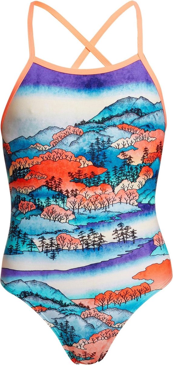 Misty Mountain Strapped in one piece - Meisjes | Funkita