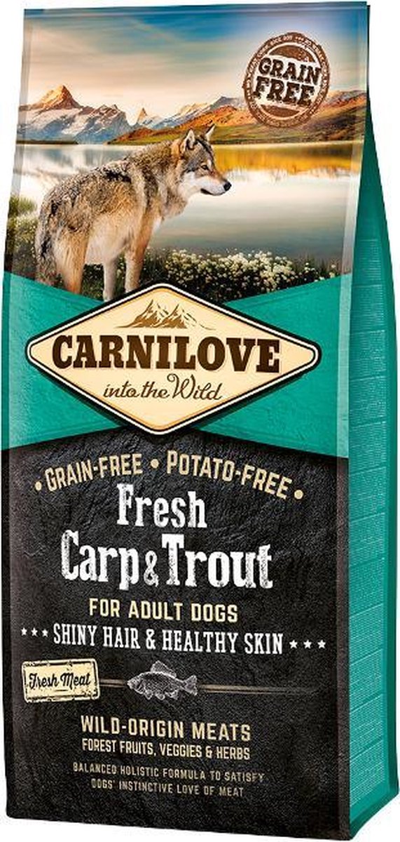 Carnilove Grain Free Fresh Carp & Trout Adult 12 kg -  - 80009421