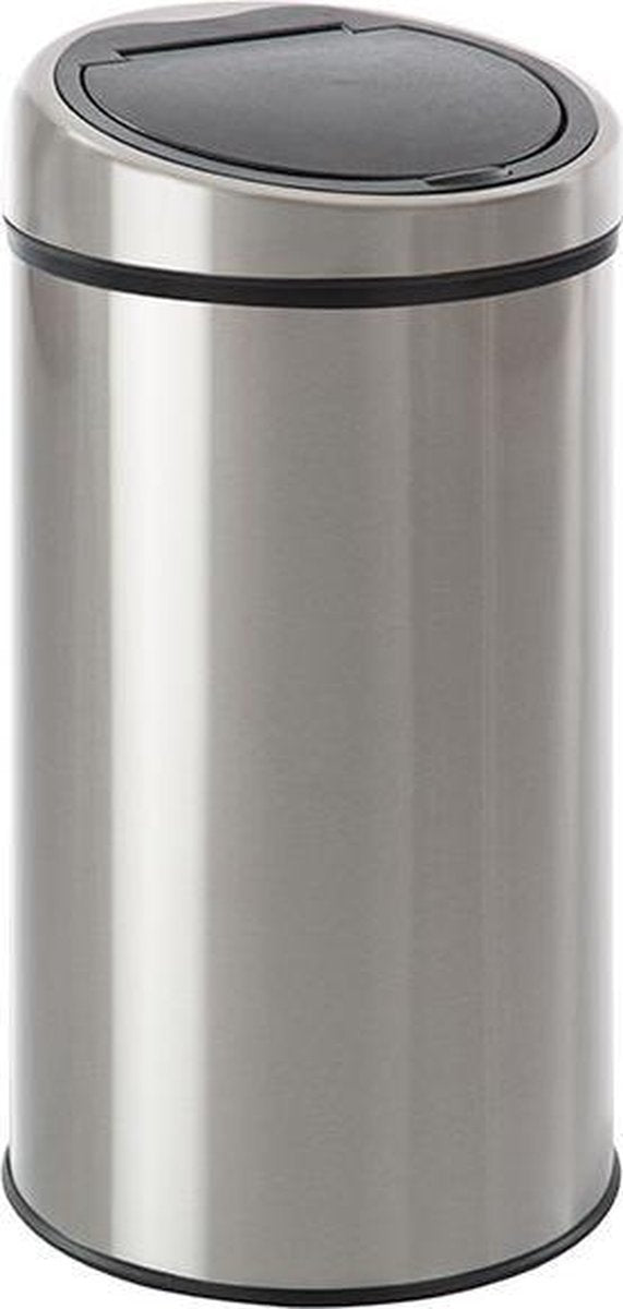 AFVALEMMER MAT INOX 40L PUSH BIN