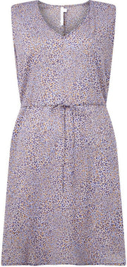 Seafolly Spirit Animal Cover Up Reflex Blu - Blauw Geprint Sexy Jurk Jurkje Dames - Maat S