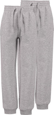 Zeeman kinder joggingbroek - grijs - maat 110/116 - 2 stuks