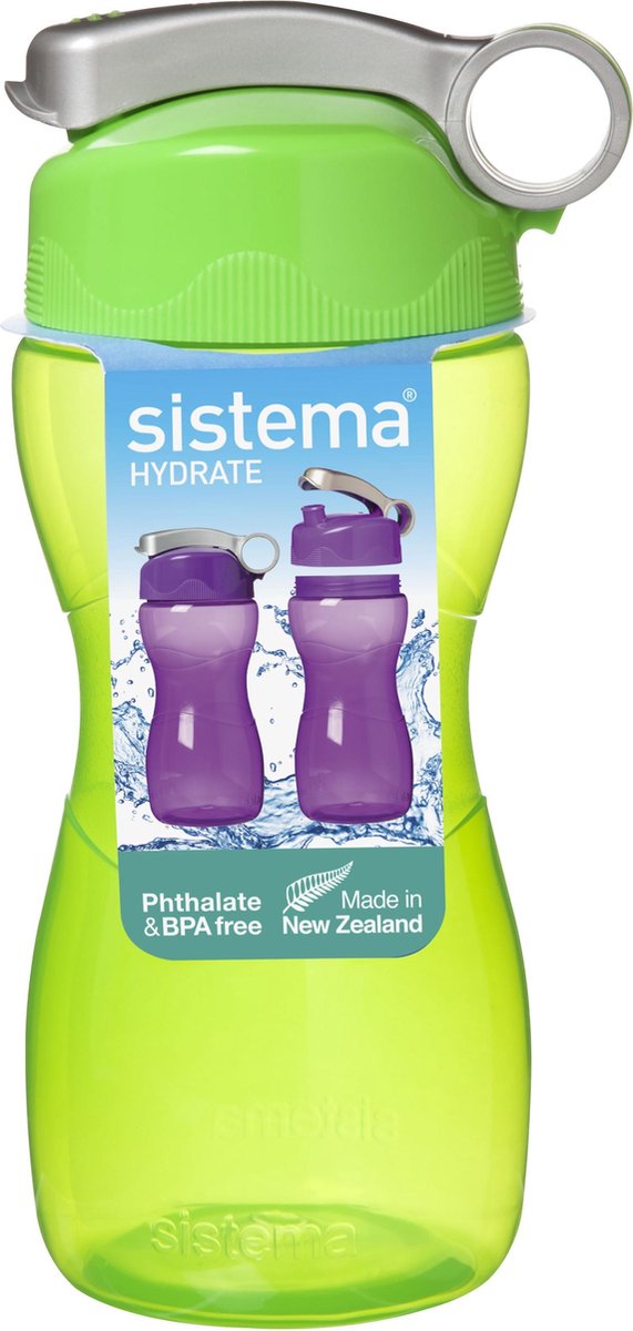 Sistema Drinkfles Hourglass Groen 48 cl