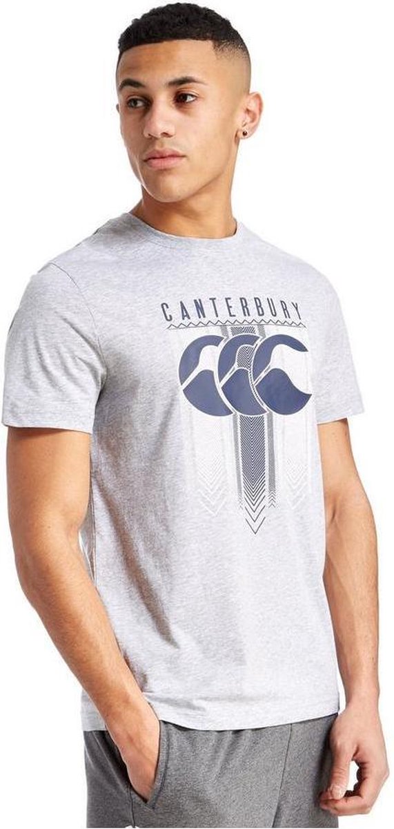 CANTERBURY HOOP HERRINGTON TEE - S - WHITE
