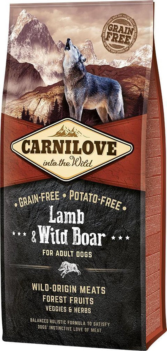 Carnilove Grain Free Lamb & Wild Boar Adult 12 kg -  - 80009421