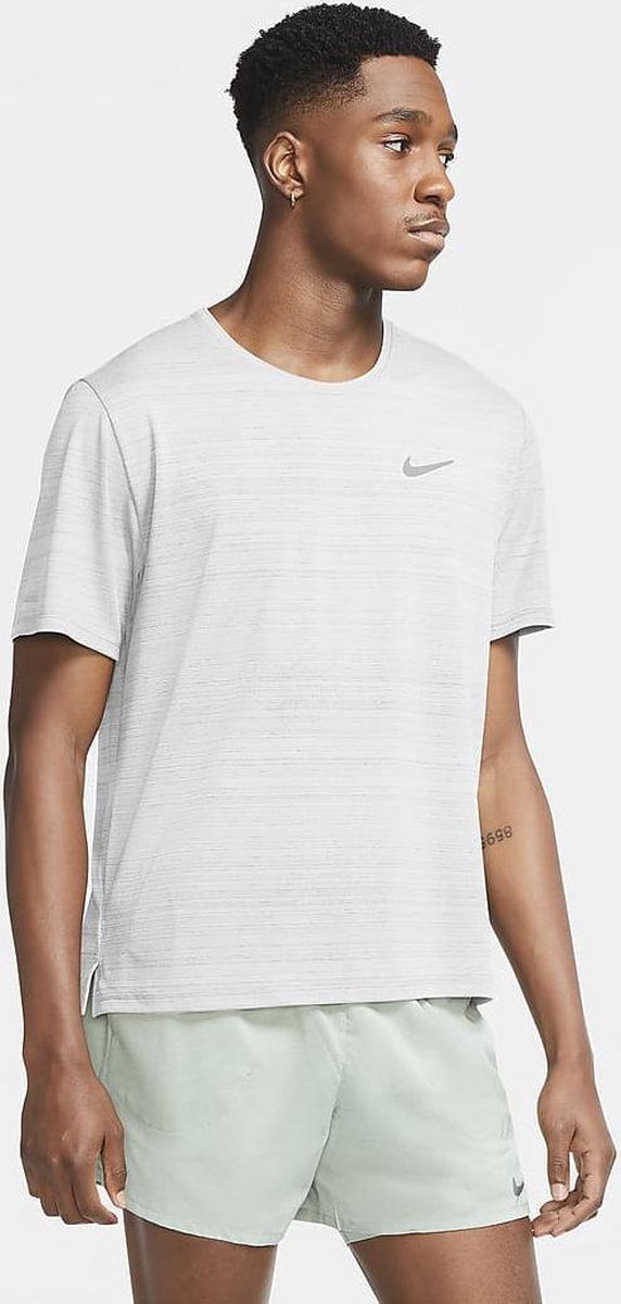 Nike Dri-FIT Miler Sportshirt Heren - Maat S