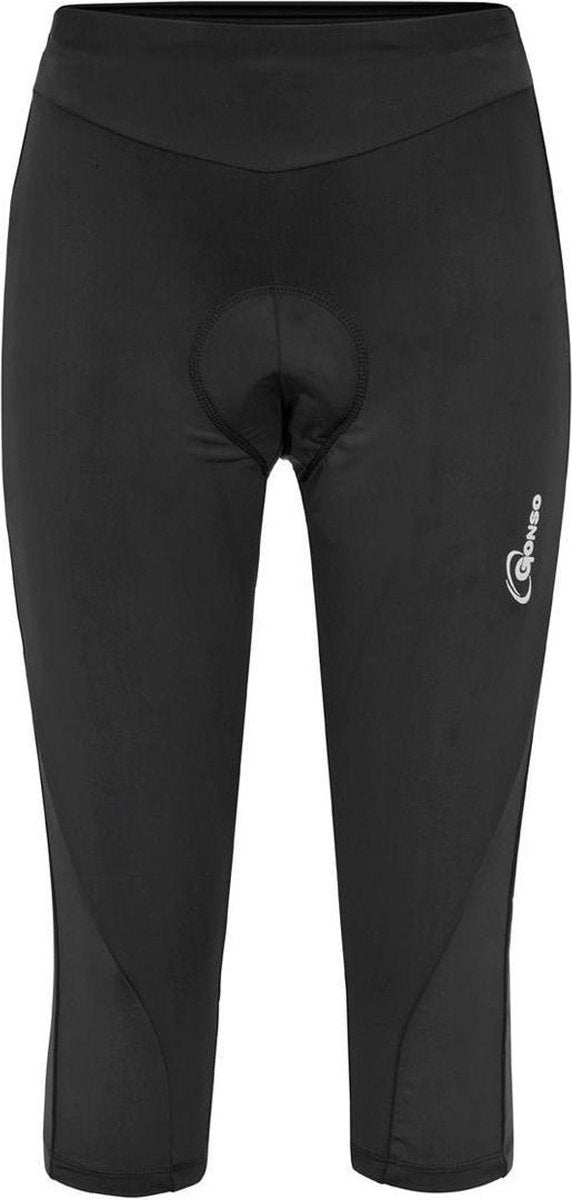 Gonso Lecce - Fietsbroek - Vrouwen - Maat 5XL - Zwart
