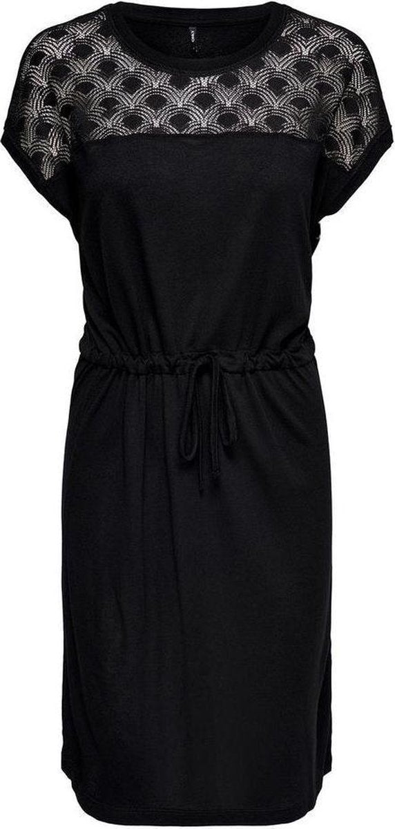 Onlnicole Life S/s Dress Jrs 15231080 Black