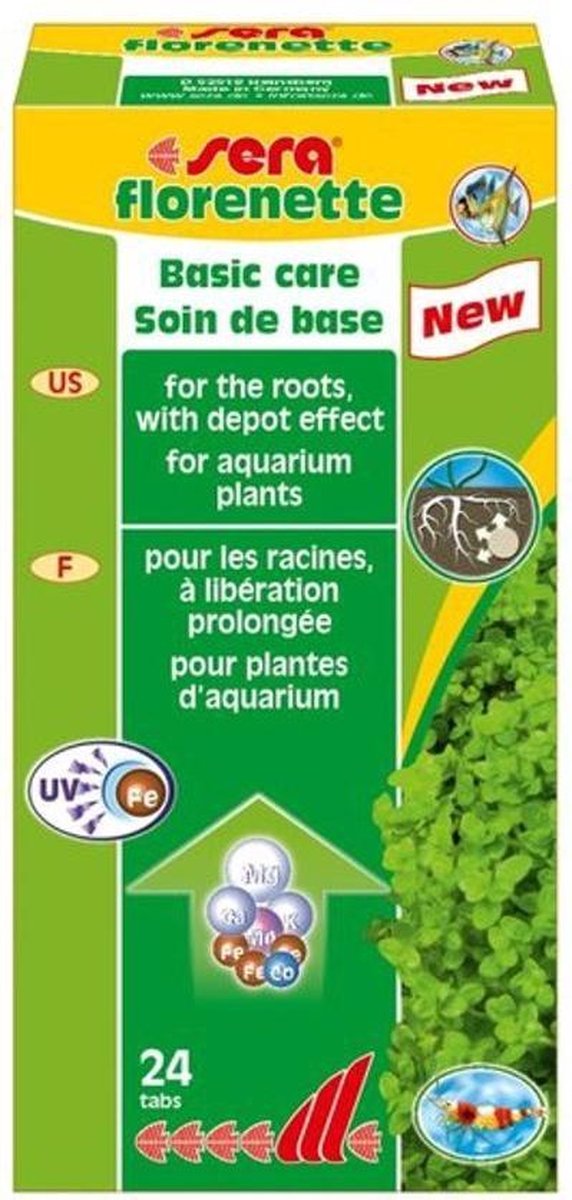 Sera florenette 24 tabs plantenvoeding