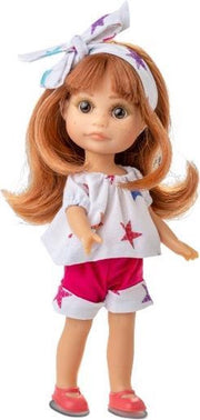 Berjuan Tienerpop Kleertjes Luci Junior Vinyl Wit/rood