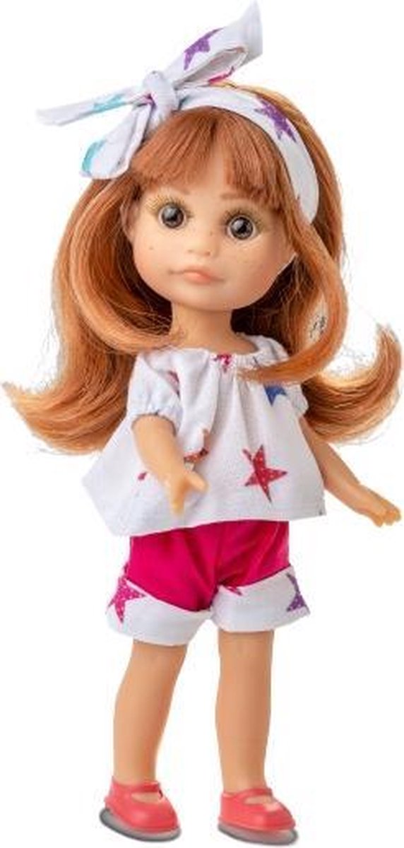 Berjuan Tienerpop Kleertjes Luci Junior Vinyl Wit/rood