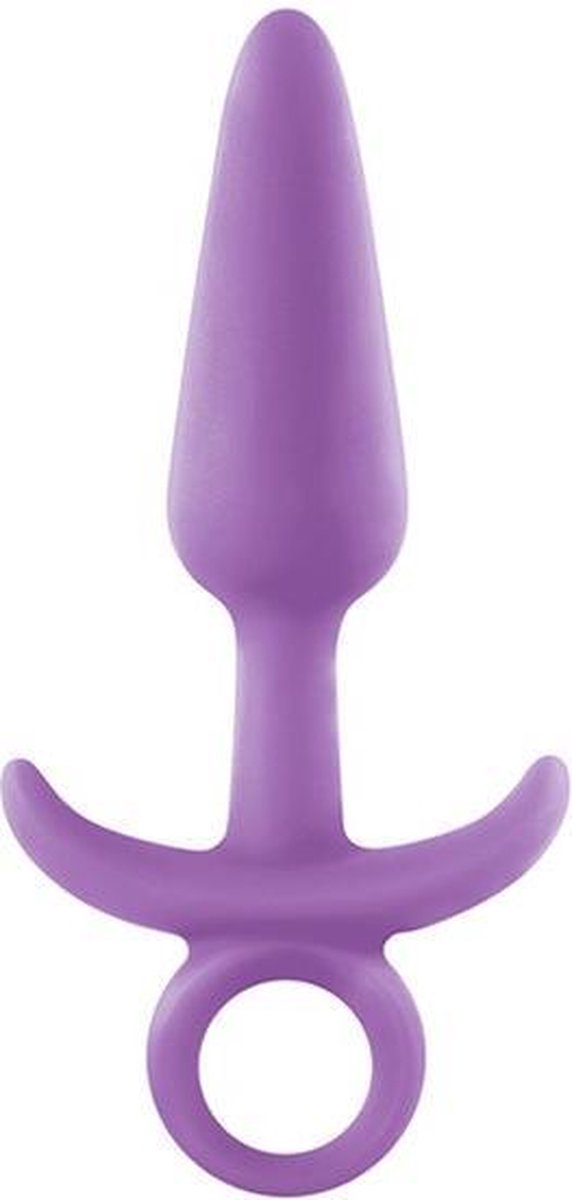 Firefly - plug met ring Prince 10 cm - Paars
