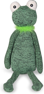 Speelgoed hond pluche kikker karel 38cm