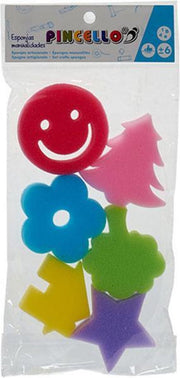 Pincello Stempels Figuren Foam 6 Stuks