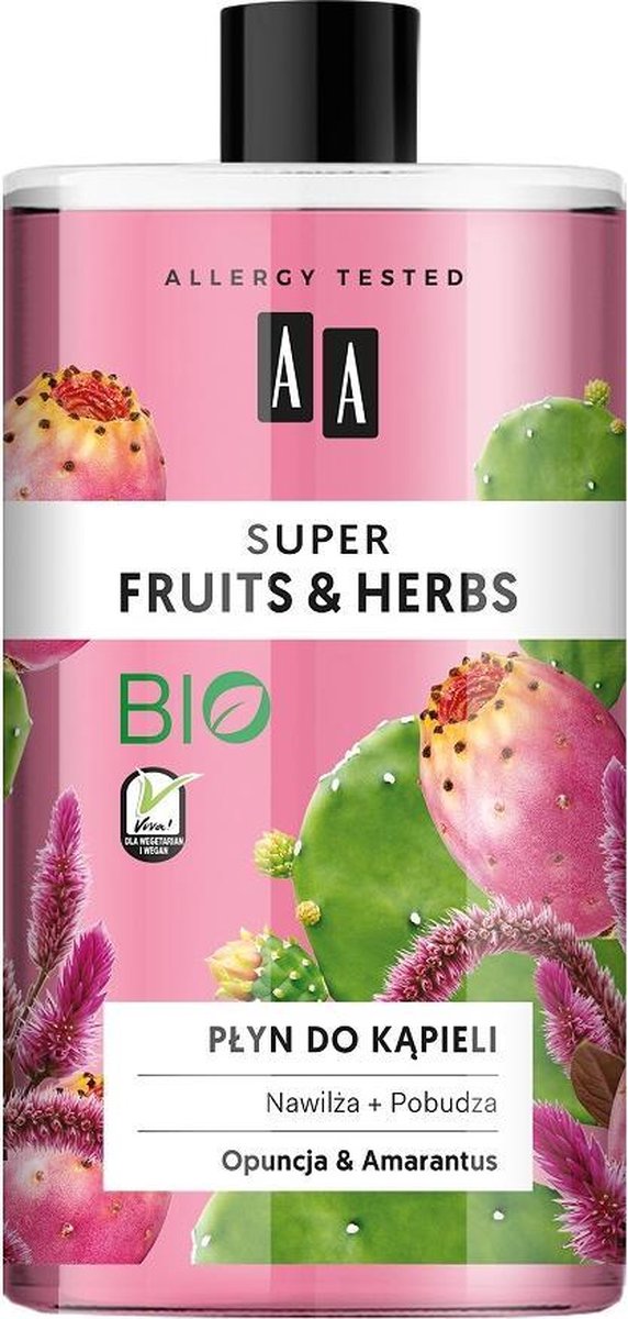 Aa Super Fruits & Herbs P?yn Do K?pieli Opuncja I Amarantus 750ml (w)