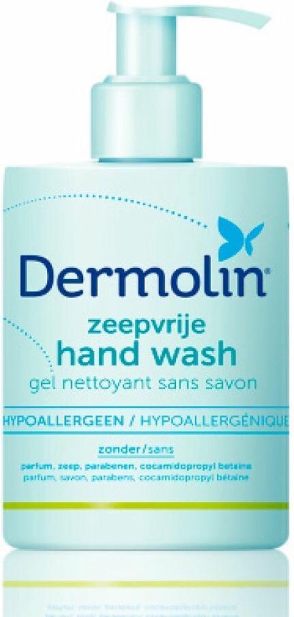 Dermolin washgel zeepvr.disp. 200 ml