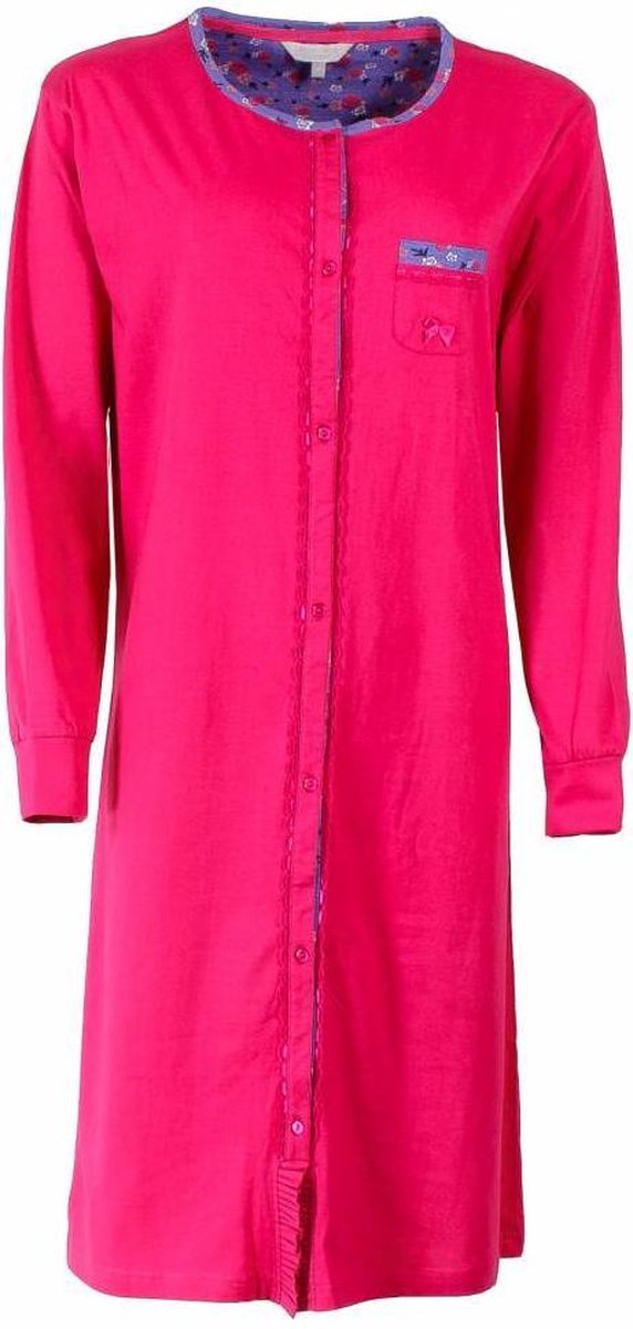Tenderness Dames Nachthemd Donker Roze Maten: L