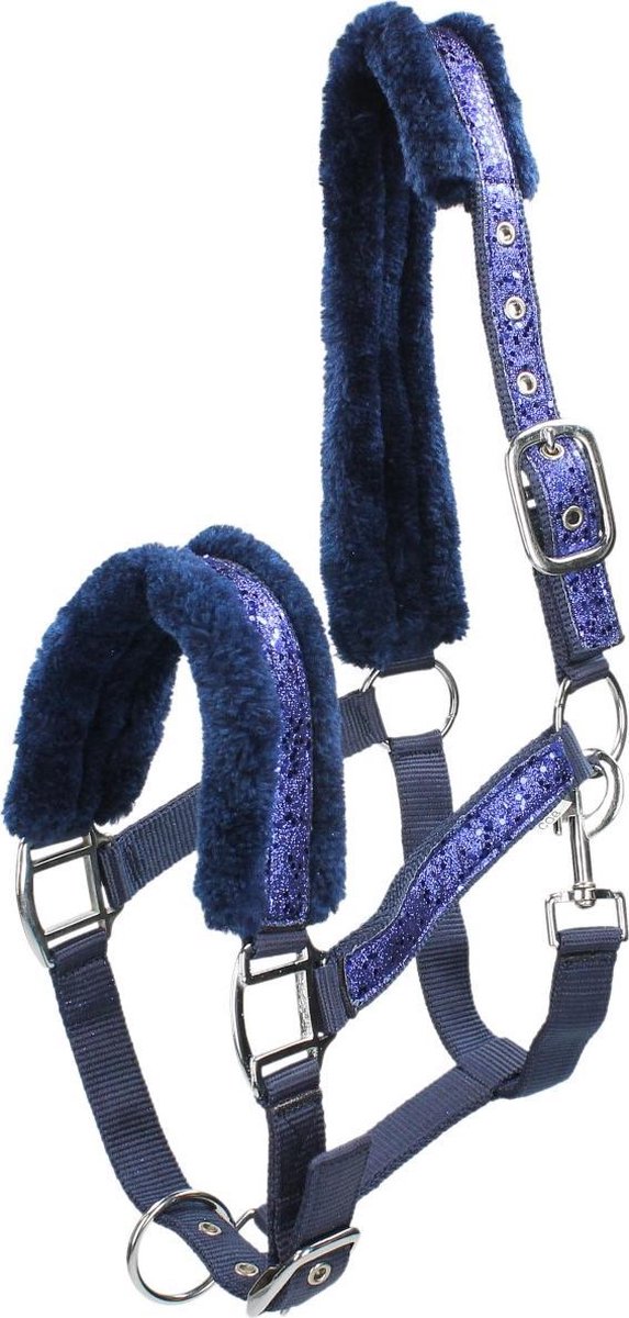 725 HB Glamour halsters - Navy - Full