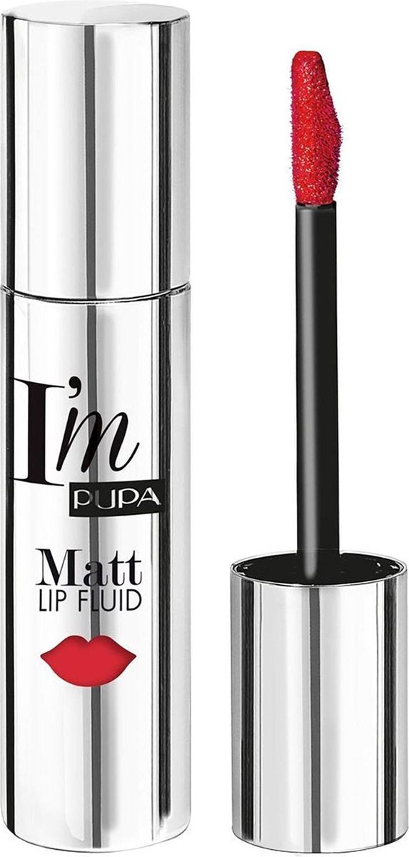 Pupa I'M Matt Lip Fluid 050 Fire Red