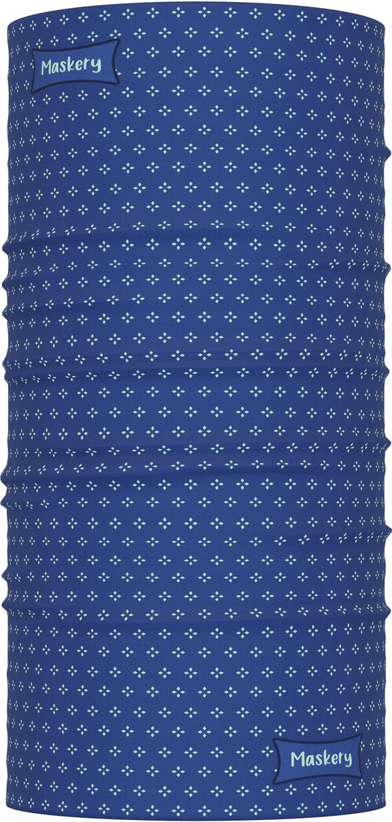 Maskery Nekwarmer NACHTBLAUW