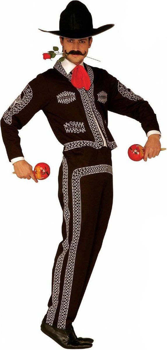 Verkleedkostuum voor heren Spanjaard Feestkleding - Verkleedkleding